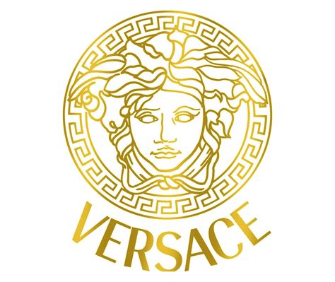 logo versace nero e oro|gianni versace logo images.